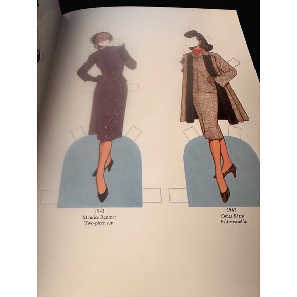 Great Fashion Designs Of The Forties Paper Dolls In Full Color By Tom Tierney - Picture 5 of 5
